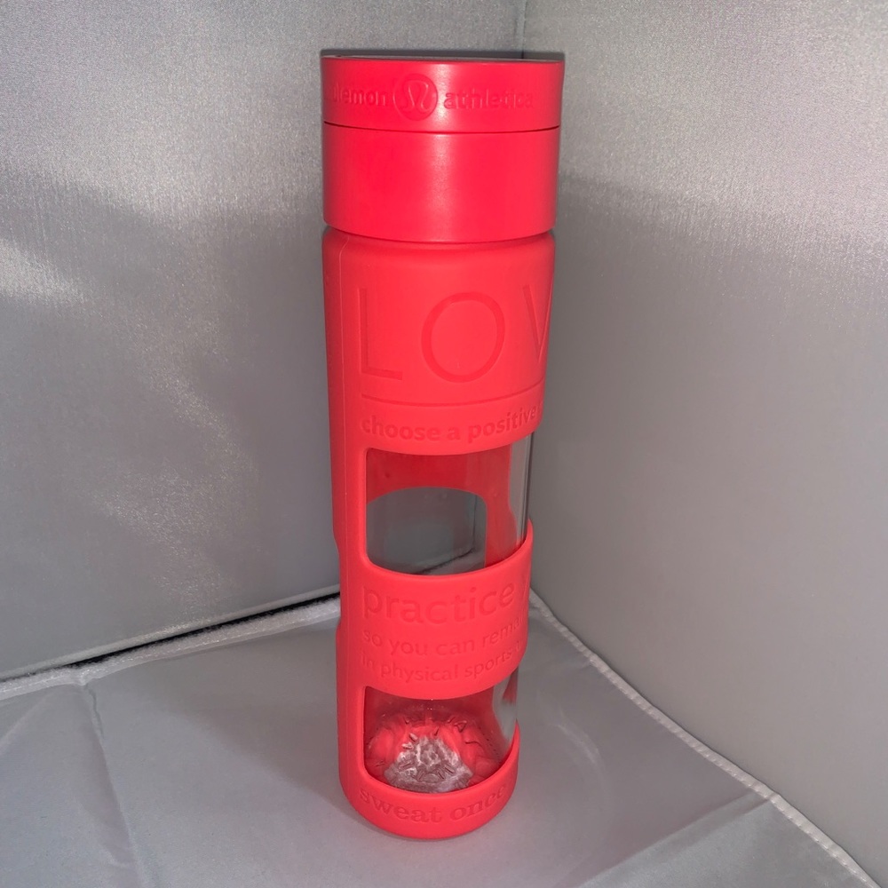 🍋 Lululemon Pure Balance Water Bottle - Glass